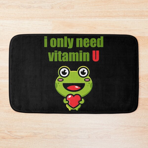 Item preview, Frog I only need vitamin u  designed and sold by ElRyanStore.