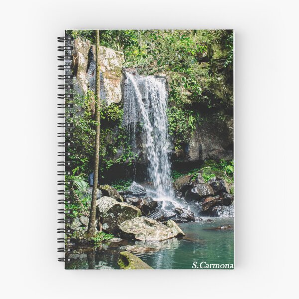 Item preview, Tamborine Mountain Rainforest Waterfall - Queensland designed and sold by AuraInkSC.