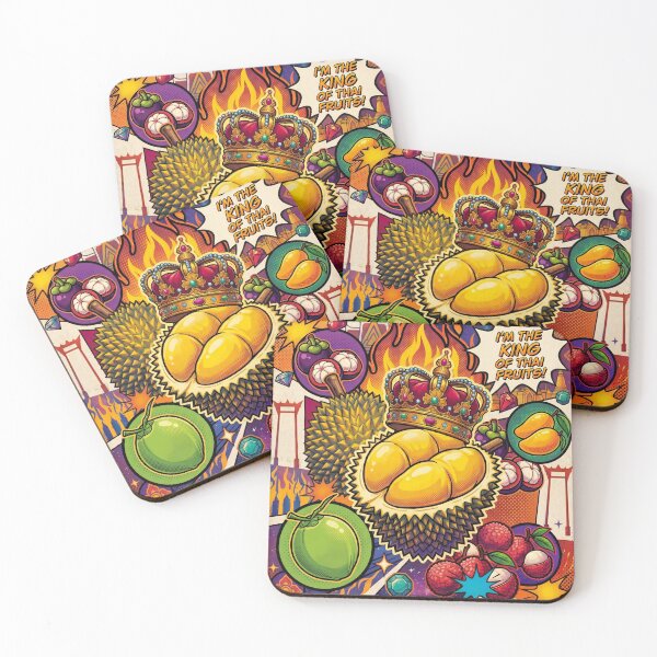 Item preview, "The King of Thai Fruits - Tropical Splendor and Cultural Heritage" designed and sold by SiamSuay Studio..