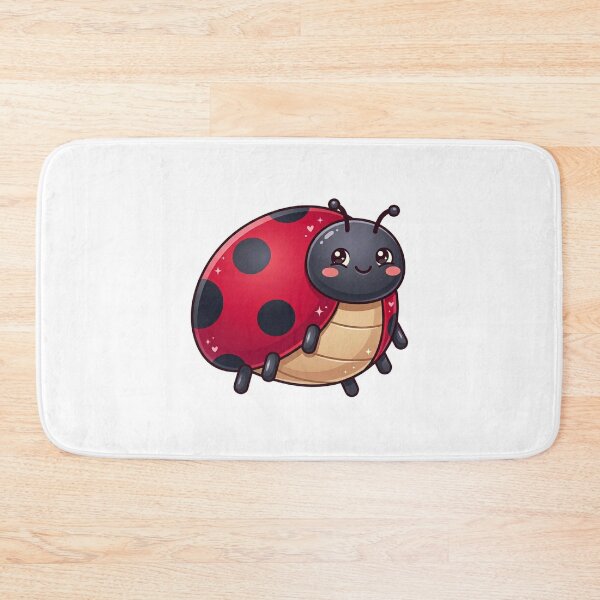 Item preview, Sweet Kawaii Ladybug Friend designed and sold by Stickivo.