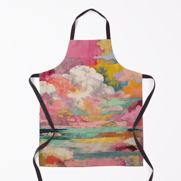 Item preview, Shabby Chic Pink-Blush And Blue Abstract Clouds   designed and sold by DEC02.