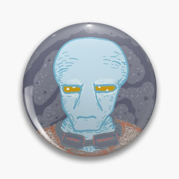 Item preview, Blue Alien Portrait designed and sold by Nadacouffer.