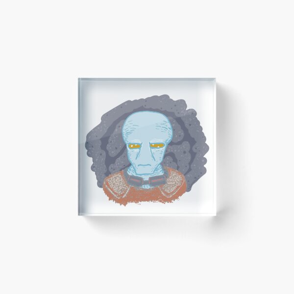 Item preview, Blue Alien Portrait designed and sold by Nadacouffer.