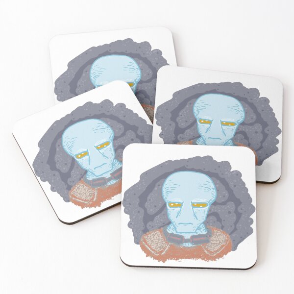 Item preview, Blue Alien Portrait designed and sold by Nadacouffer.