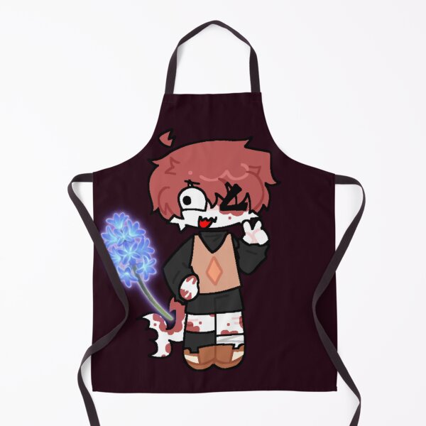 Item preview, Cute Chibi Anime Boy with Glowing Neon Blue Flower Tail designed and sold by Dream Weave Studio.