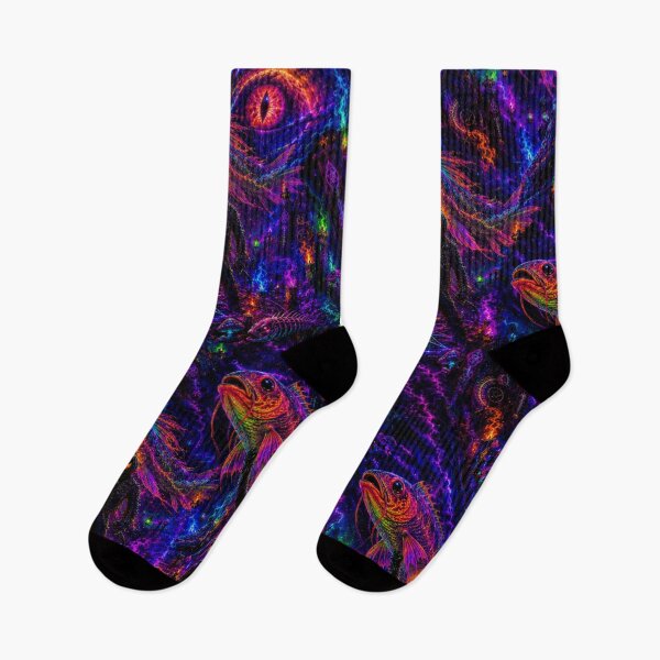 Item preview, Headless Horseman Neon Ritual - Psychedelic Halloween Fantasy Art designed and sold by TheHorsemanRidesAgain.