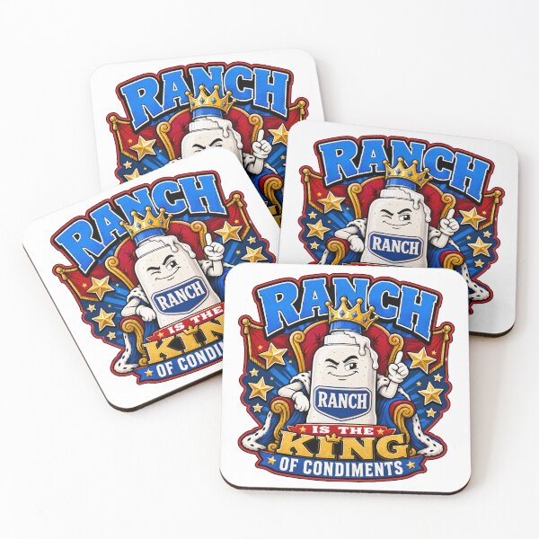 Artikelvorschau, Ranch-Dressing ist der König der Würzmittel – Lustiges Geschenk für Ranch-Liebhaber aus den USA entworfen und verkauft von ChaosThreadsCo.
