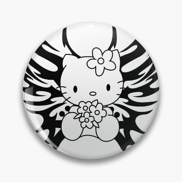 Item preview, Hello Cyber Dark butterfly kitten. Hello Cybergoth kitten. designed and sold by Tribalgothss.