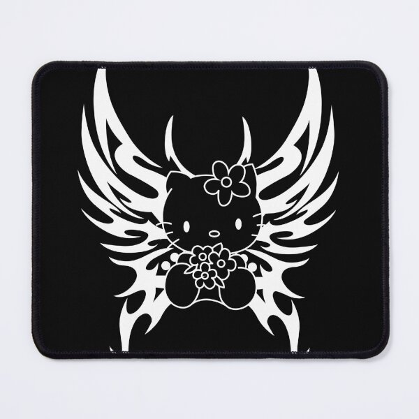 Item preview, Hello Cyber Dark butterfly kitten. Hello Cybergoth kitten. designed and sold by Tribalgothss.
