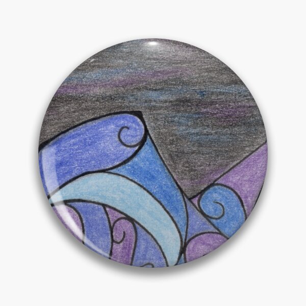 Item preview, Fantasy mountain Abstract designed and sold by Sagebrush Montana.
