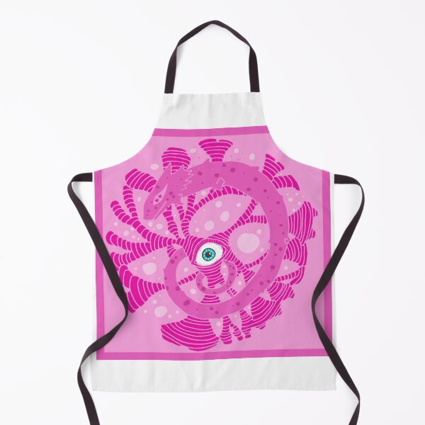 Item preview, Pink Spiral Lizard Eye Mandala designed and sold by Nadacouffer.