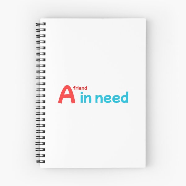 Item preview, A Friend In Need Is A Friend Indeed Typography Quote designed and sold by rich-moda.