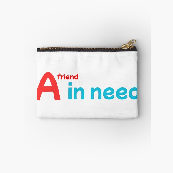 Item preview, A Friend In Need Is A Friend Indeed Typography Quote designed and sold by rich-moda.