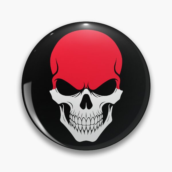Item preview, Indonesia Skull Flag designed and sold by JeffBartels.