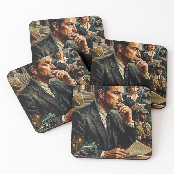 Item preview, Perry Mason A Case of Truth Retro Legal Noir TV Series Art Poster designed and sold by Art's Diner.