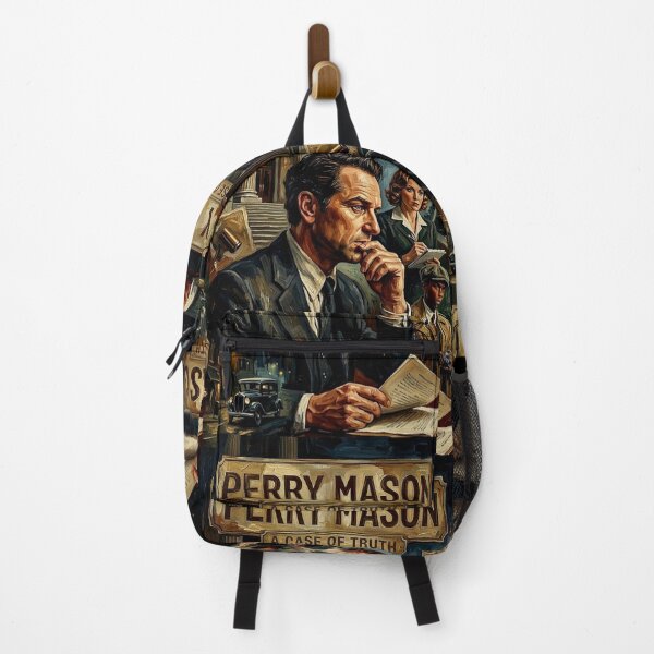 Item preview, Perry Mason A Case of Truth Retro Legal Noir TV Series Art Poster designed and sold by Art's Diner.