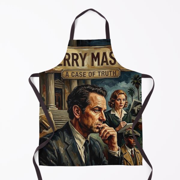 Item preview, Perry Mason A Case of Truth Retro Legal Noir TV Series Art Poster designed and sold by Art's Diner.