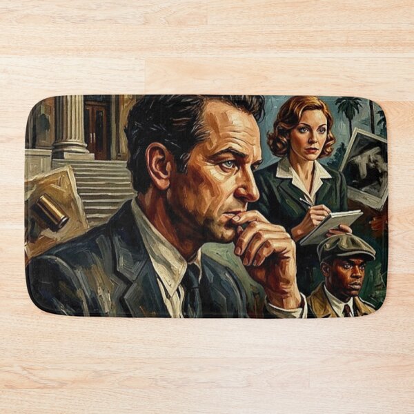 Item preview, Perry Mason A Case of Truth Retro Legal Noir TV Series Art Poster designed and sold by Art's Diner.