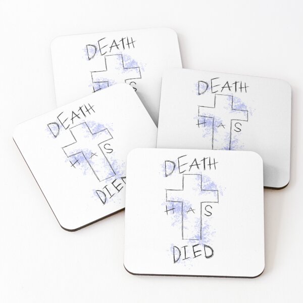 Item preview, Death Has Died - Blue designed and sold by Chamindas Crazy Crafts.