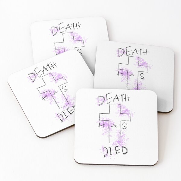 Item preview, Death Has Died - Purple designed and sold by Chamindas Crazy Crafts.