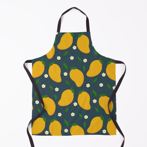 Item preview, Mango Floral Pattern | Tropical Fruit and Tiny Flowers Seamless Design designed and sold by The Colorful Corner.