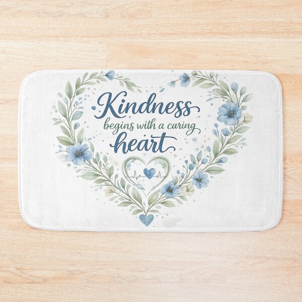 Item preview, Kindness Begins with a Caring Heart designed and sold by justsuestudio.