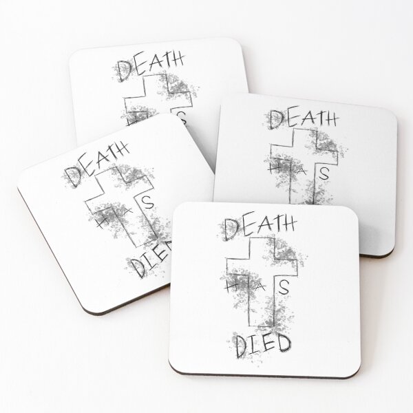 Item preview, Death Has Died - Black designed and sold by Chamindas Crazy Crafts.