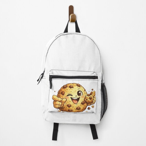 Item preview, Happy Winking Chocolate Chip Cookie – Cute Kawaii Dessert Cartoon designed and sold by Northern Glow Art.