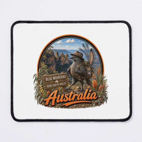 Artikelvorschau, Animal Friends Exploring Australia entworfen und verkauft von Holiday-Hunter.