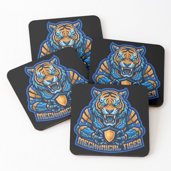 Item preview, Mechanical Tiger Cyber Gaming Logo designed and sold by Altospecial.