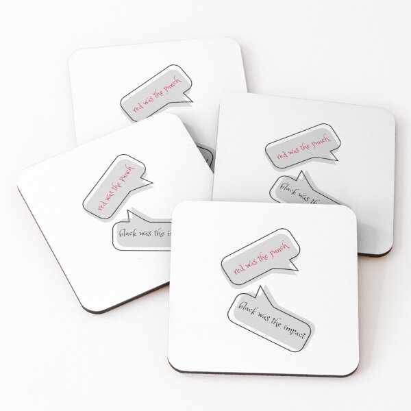 Item preview, red black slogan thought bubble designed and sold by WildLadyWood.
