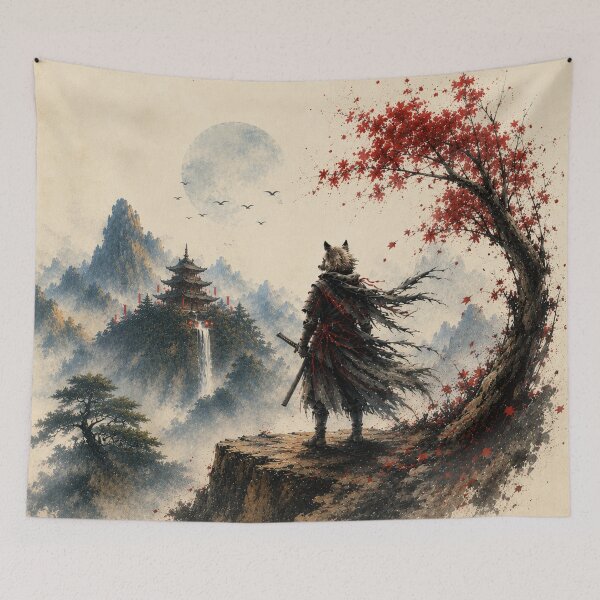 Item preview, The Last Fox Warrior: Beyond the Mist designed and sold by PurrfectWhisper.