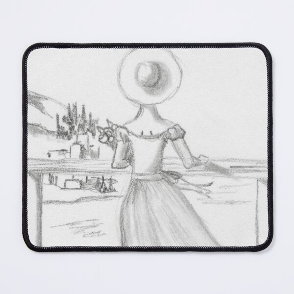 Item preview, Sunhat Girl by Sea designed and sold by Sagebrush Montana.