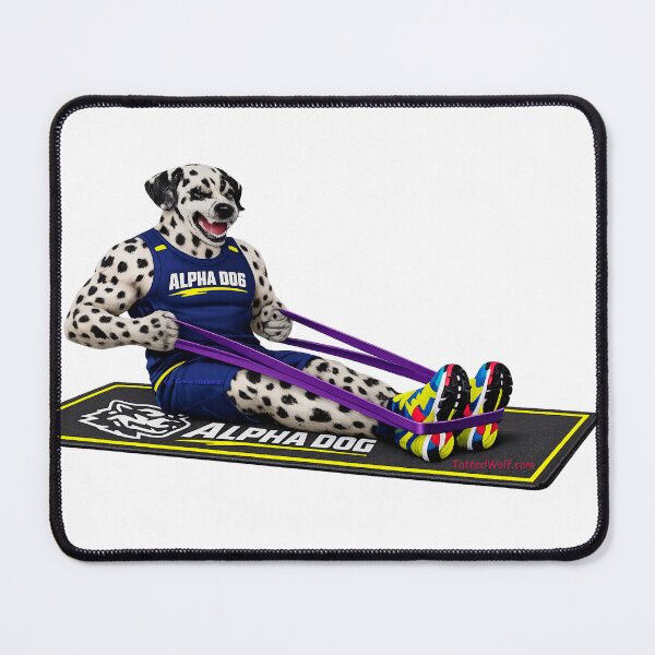 Item preview, Dalmatian Alpha Dog Crushes Seated Row designed and sold by TattedWolf.