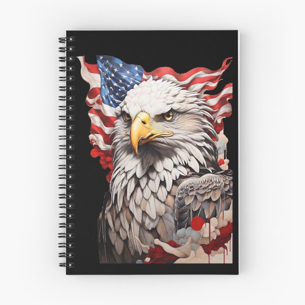 Item preview, Patriotic Bald Eagle American Flag Art designed and sold by UrbanPrts.