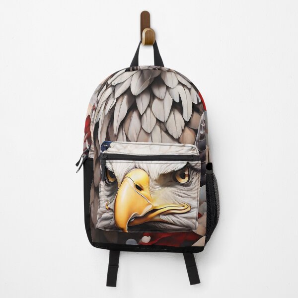 Item preview, Patriotic Bald Eagle American Flag Art designed and sold by UrbanPrts.