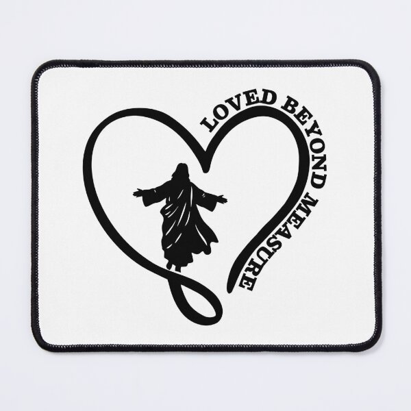 Item preview, Loved Beyond Measure – Christian designed and sold by Verse & Vibes.