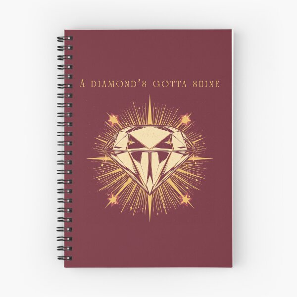Item preview, A Diamond's Gotta Shine Lyric Art designed and sold by GirlyVision.
