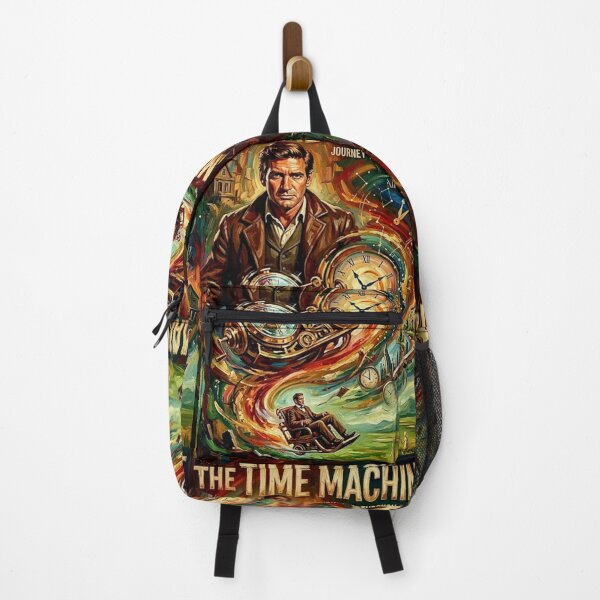 Item preview, The Time Machine Journey Through Eternity Classic Sci-Fi Movie Art Poster designed and sold by Art's Diner.