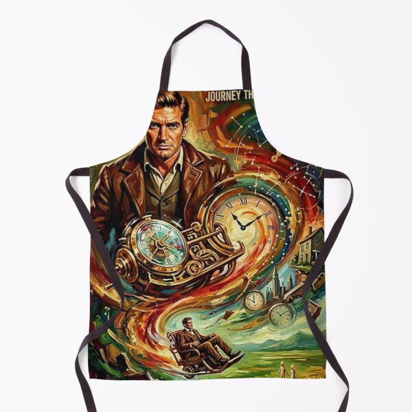 Item preview, The Time Machine Journey Through Eternity Classic Sci-Fi Movie Art Poster designed and sold by Art's Diner.