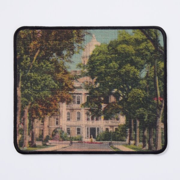Item preview, Bryce Hospital Original Vintage Postcard – Path with Trees designed and sold by GhostlyWorld.