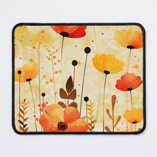 Item preview, Bojo Poppy Flowers In Warm Yellow and Orange designed and sold by DEC02.