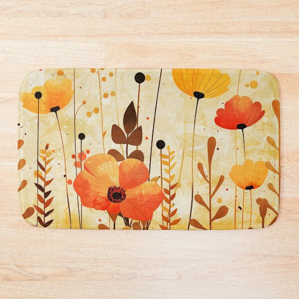 Item preview, Bojo Poppy Flowers In Warm Yellow and Orange designed and sold by DEC02.