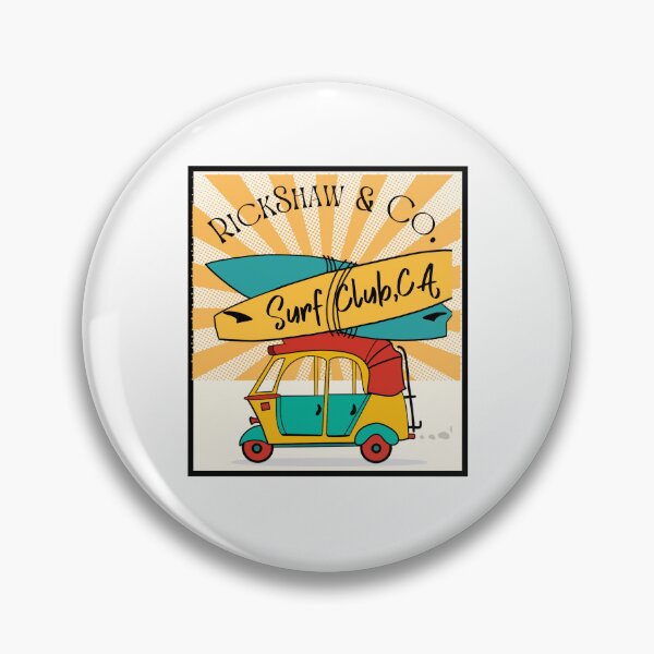 Artikelvorschau, Rickshaw and Co. Vintage Surf Club entworfen und verkauft von Wear your geek.