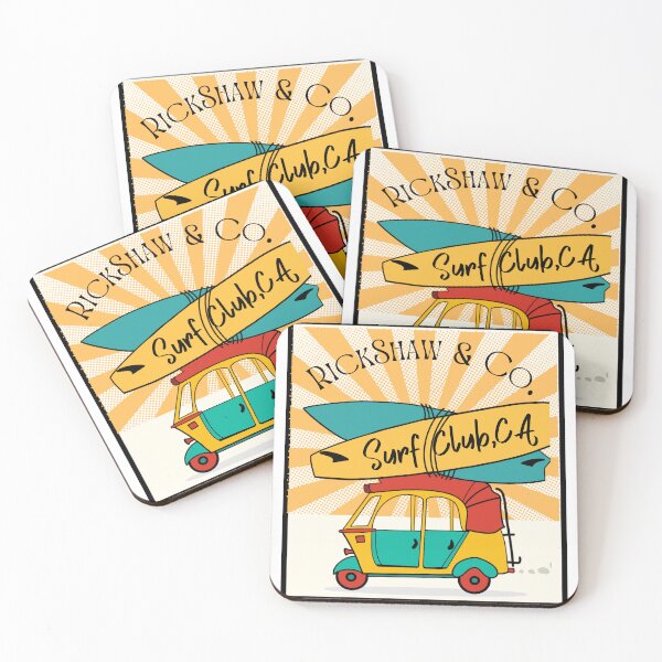 Artikelvorschau, Rickshaw and Co. Vintage Surf Club entworfen und verkauft von Wear your geek.