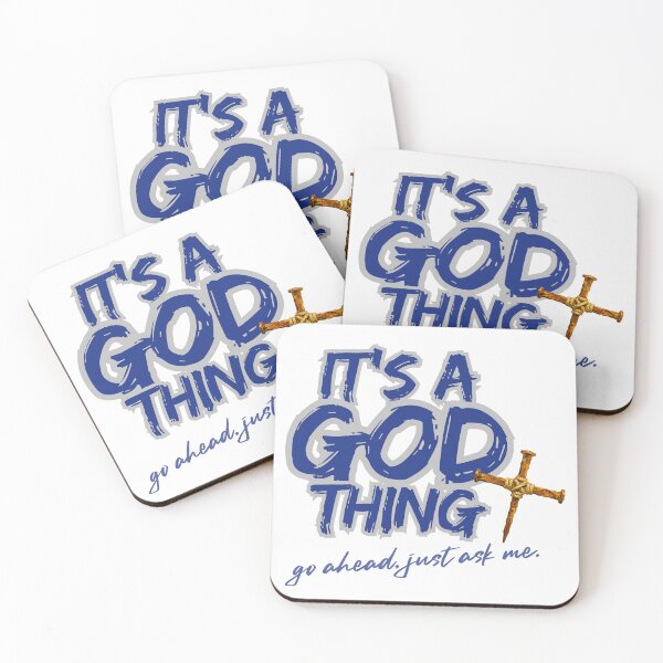 Item preview, It's a GOD thing - blueberry designed and sold by Cane & Abel Creations ..