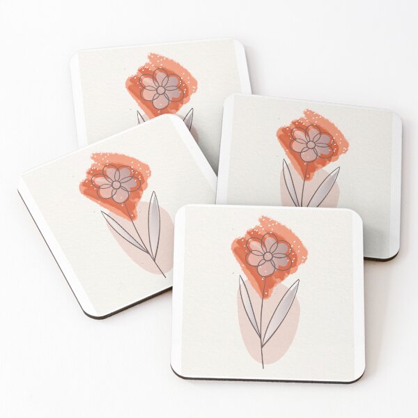Item preview, Minimalist Watercolor Flower Art designed and sold by afr-saad.