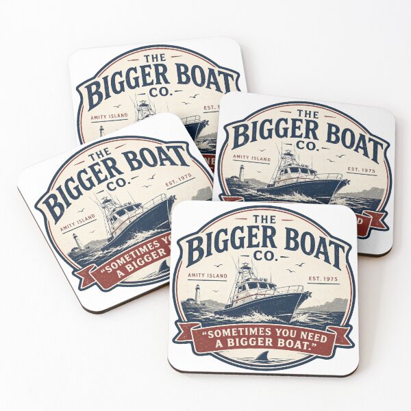 Item preview, Sometimes you just need a bigger boat! designed and sold by Bruce Custom Creations.