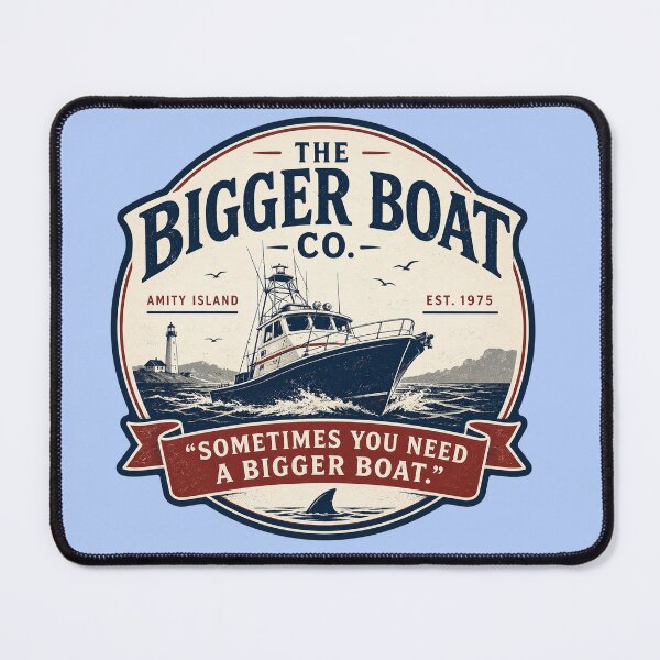 Item preview, Sometimes you just need a bigger boat! designed and sold by Bruce Custom Creations.