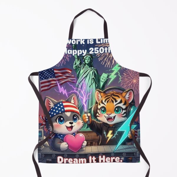 Item preview, 4th of July Statue of Liberty AI Human Dream Art — Freedom Future — NeoTigLuna designed and sold by NeoTigLuna.